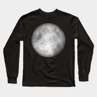 Silver Moon | Artwork Long Sleeve T-Shirt